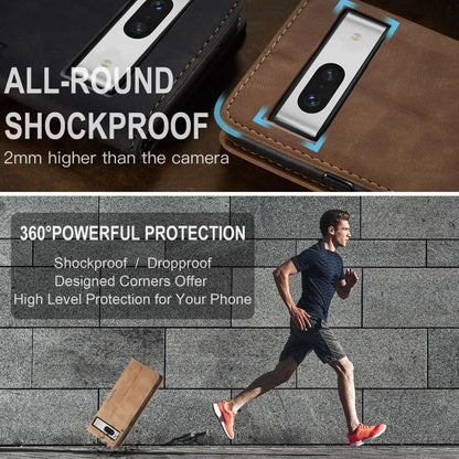 CASEME Handy Tasche für Google Pixel 7a Wallet 013 Series Klapp Hülle Business