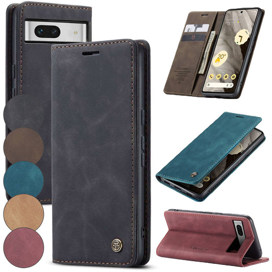 CASEME Handy Tasche für Google Pixel 7a Wallet 013 Series Klapp Hülle Business