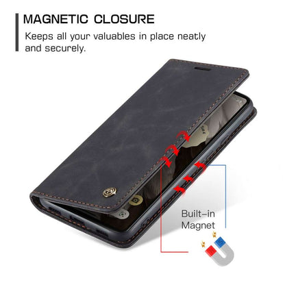 CASEME Handy Tasche für Google Pixel 7a Wallet 013 Series Klapp Hülle Business