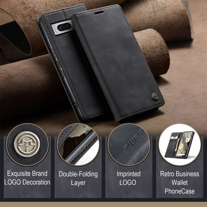 CASEME Handy Tasche für Google Pixel 7a Wallet 013 Series Klapp Hülle Business