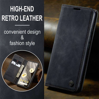 CASEME Handy Tasche für Google Pixel 7a Wallet 013 Series Klapp Hülle Business