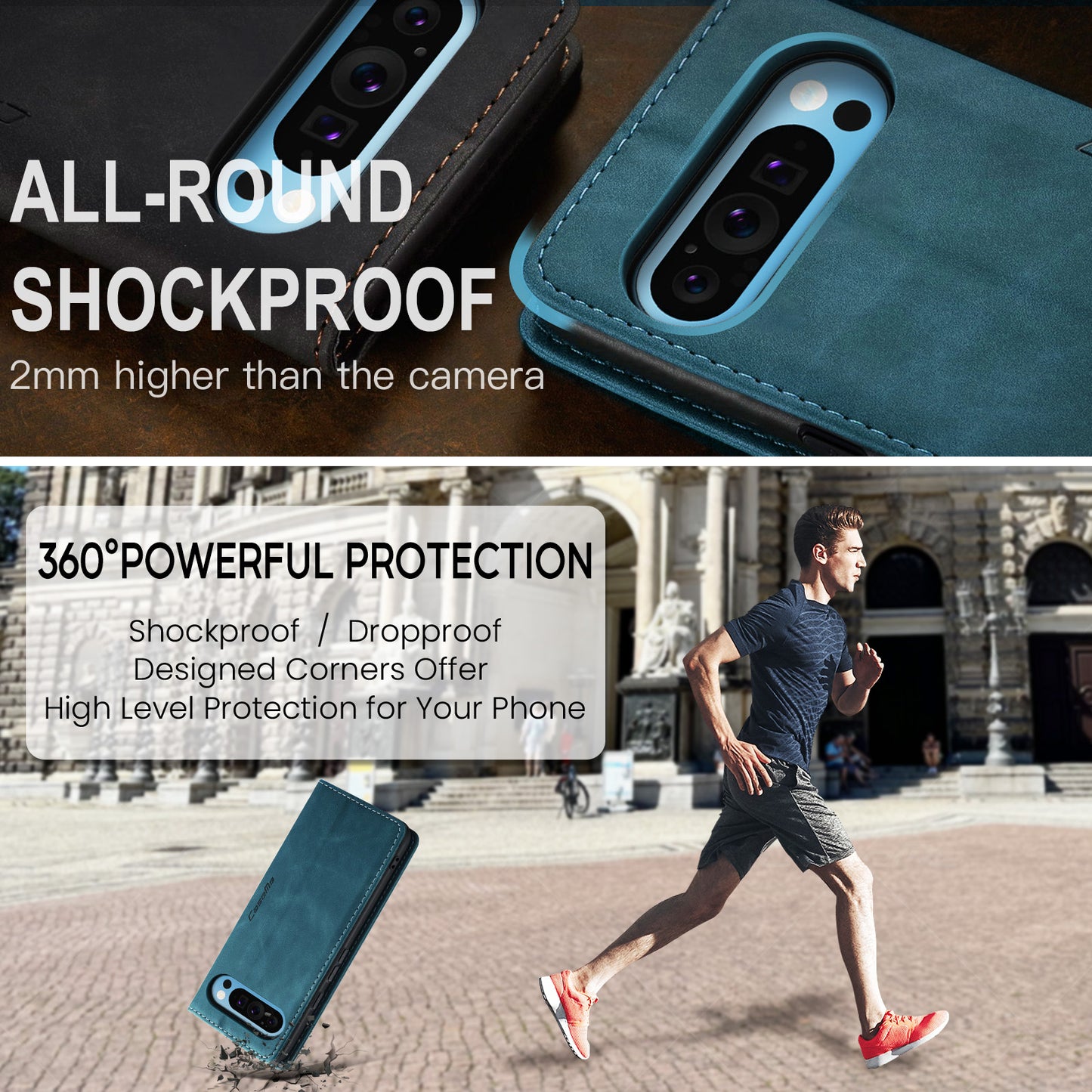CASEME Handy Tasche für Google Pixel 10 PRO XL Wallet 013 Series Hülle Etui