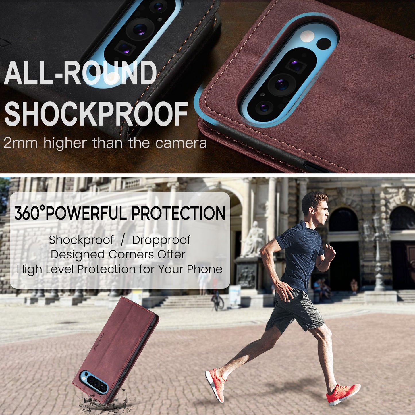 CASEME Handy Tasche für Google Pixel 10 PRO XL Wallet 013 Series Hülle Etui