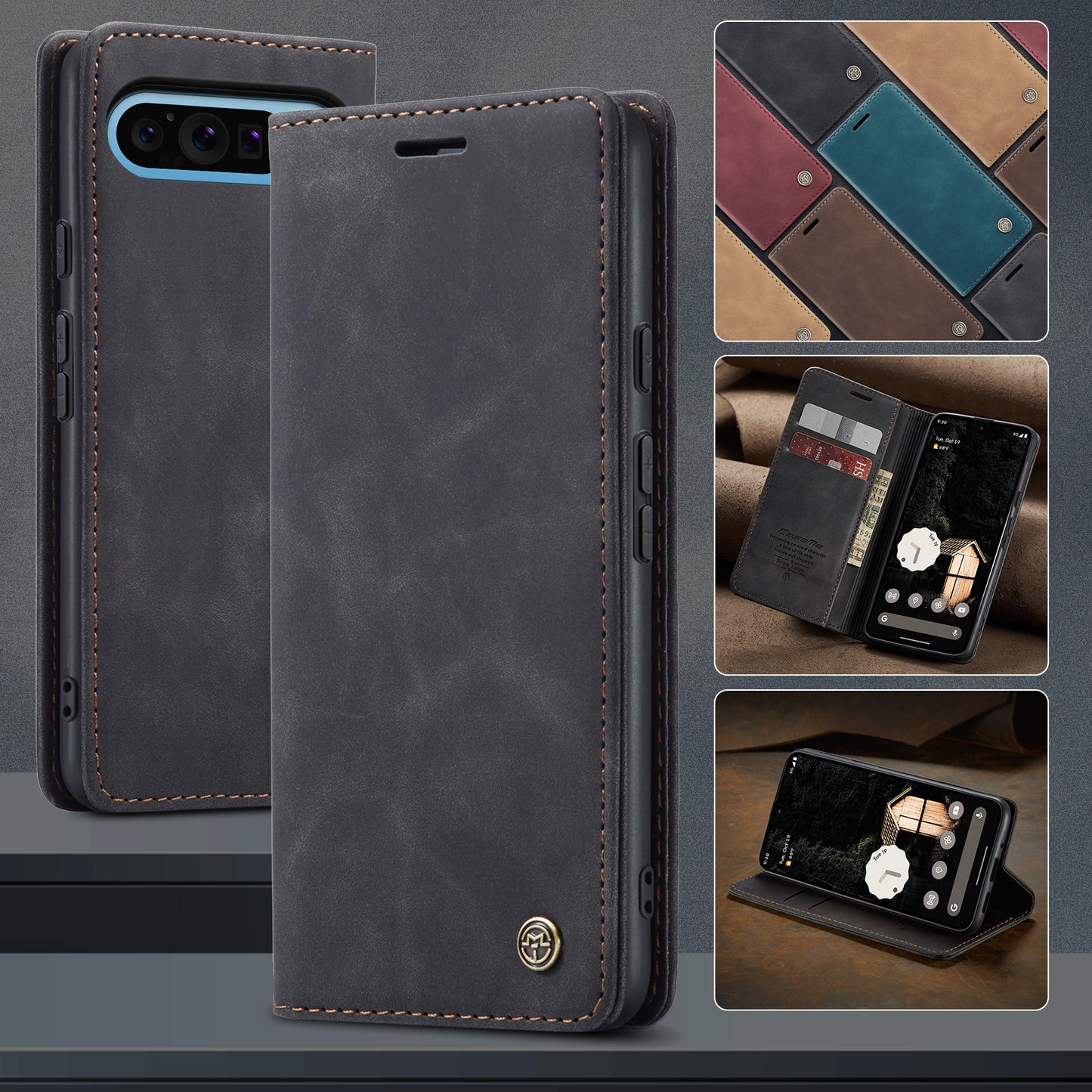 CASEME Handy Tasche für Google Pixel 10 PRO XL Wallet 013 Series Hülle Etui