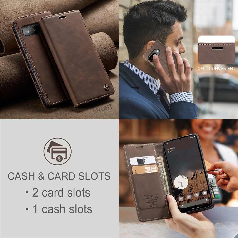 CASEME Handy Tasche für Google Pixel 9a Wallet 013 Series Klapp Hülle Business