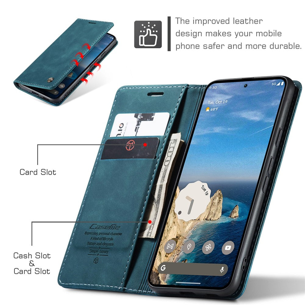 CASEME Handy Tasche für Google Pixel 9a Wallet 013 Series Klapp Hülle Business