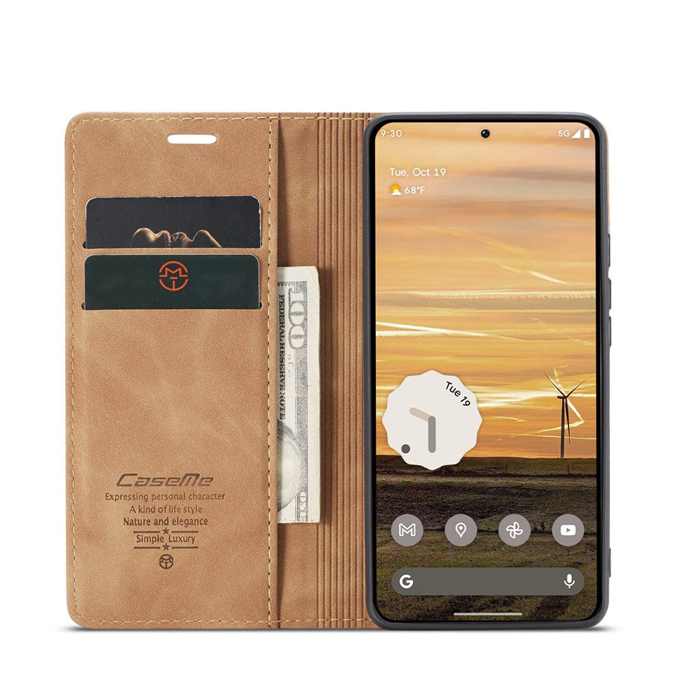 CASEME Handy Tasche für Google Pixel 9a Wallet 013 Series Klapp Hülle Business