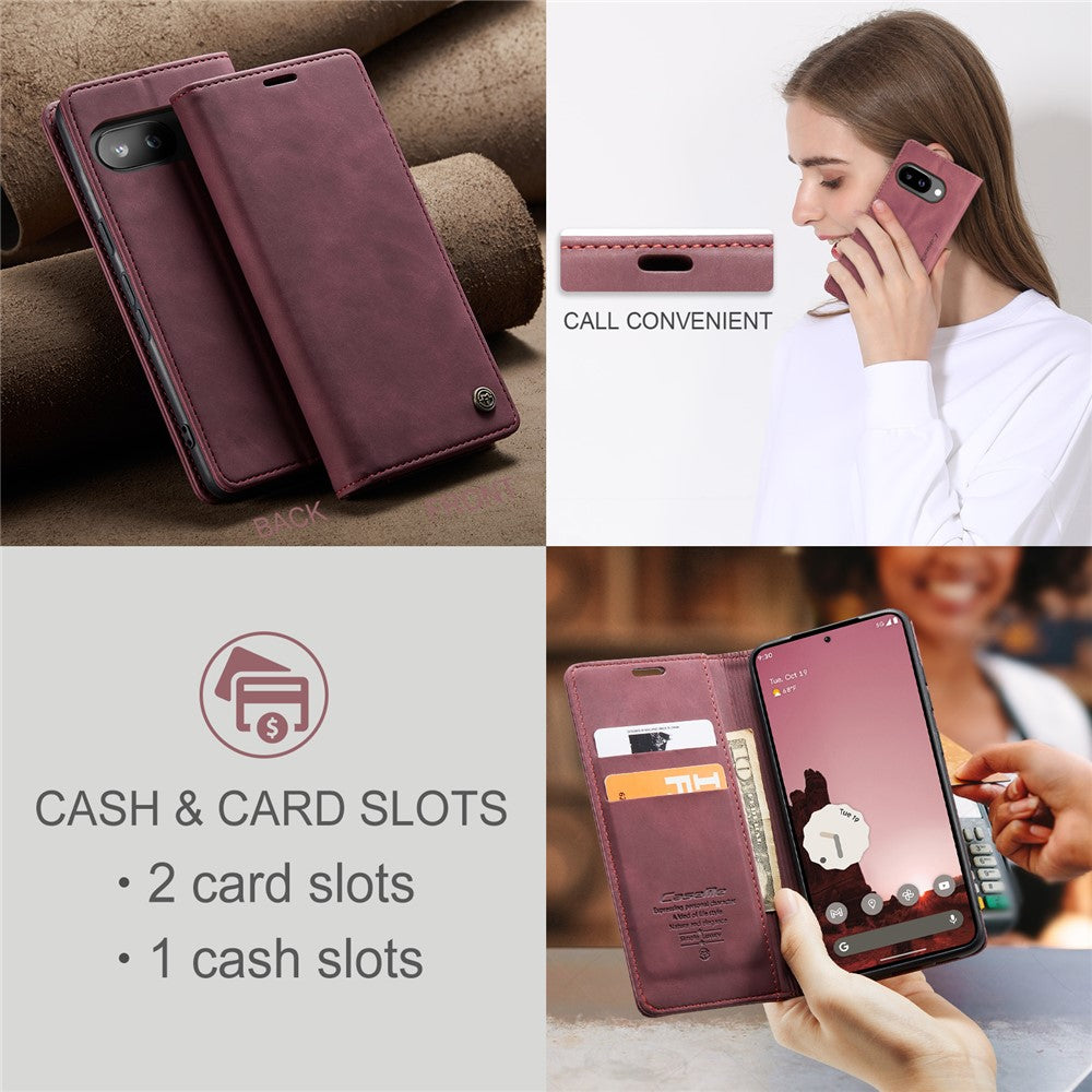 CASEME Handy Tasche für Google Pixel 9a Wallet 013 Series Klapp Hülle Business