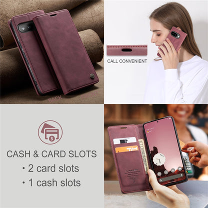 CASEME Handy Tasche für Google Pixel 9a Wallet 013 Series Klapp Hülle Business