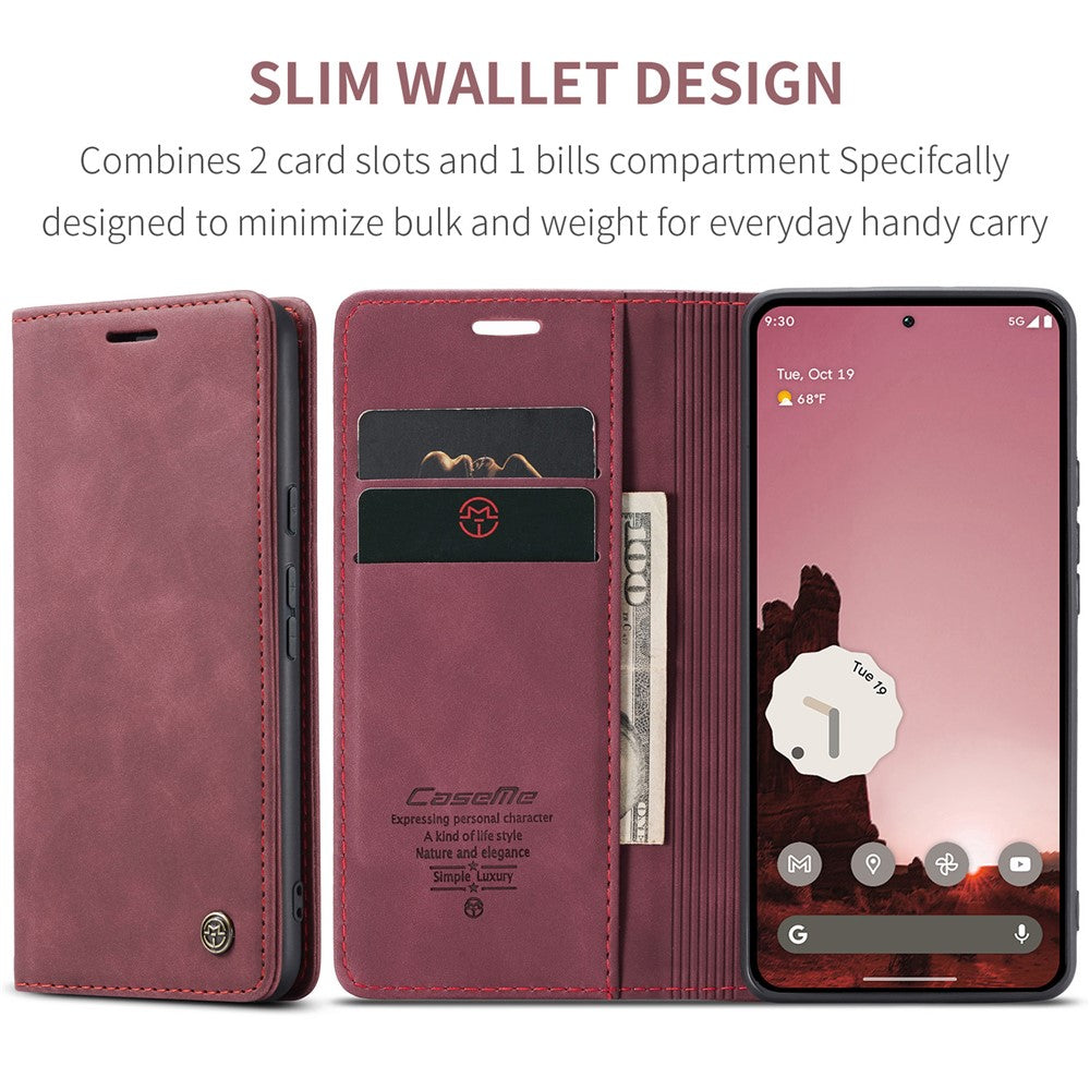 CASEME Handy Tasche für Google Pixel 9a Wallet 013 Series Klapp Hülle Business