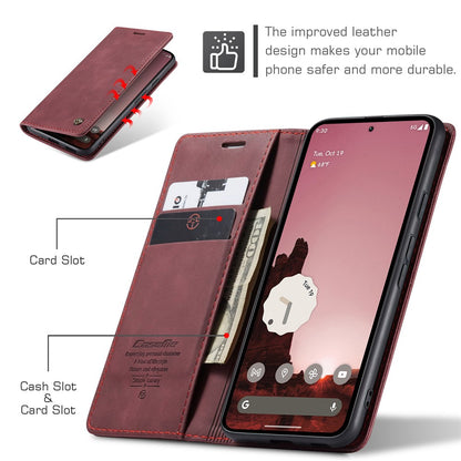 CASEME Handy Tasche für Google Pixel 9a Wallet 013 Series Klapp Hülle Business