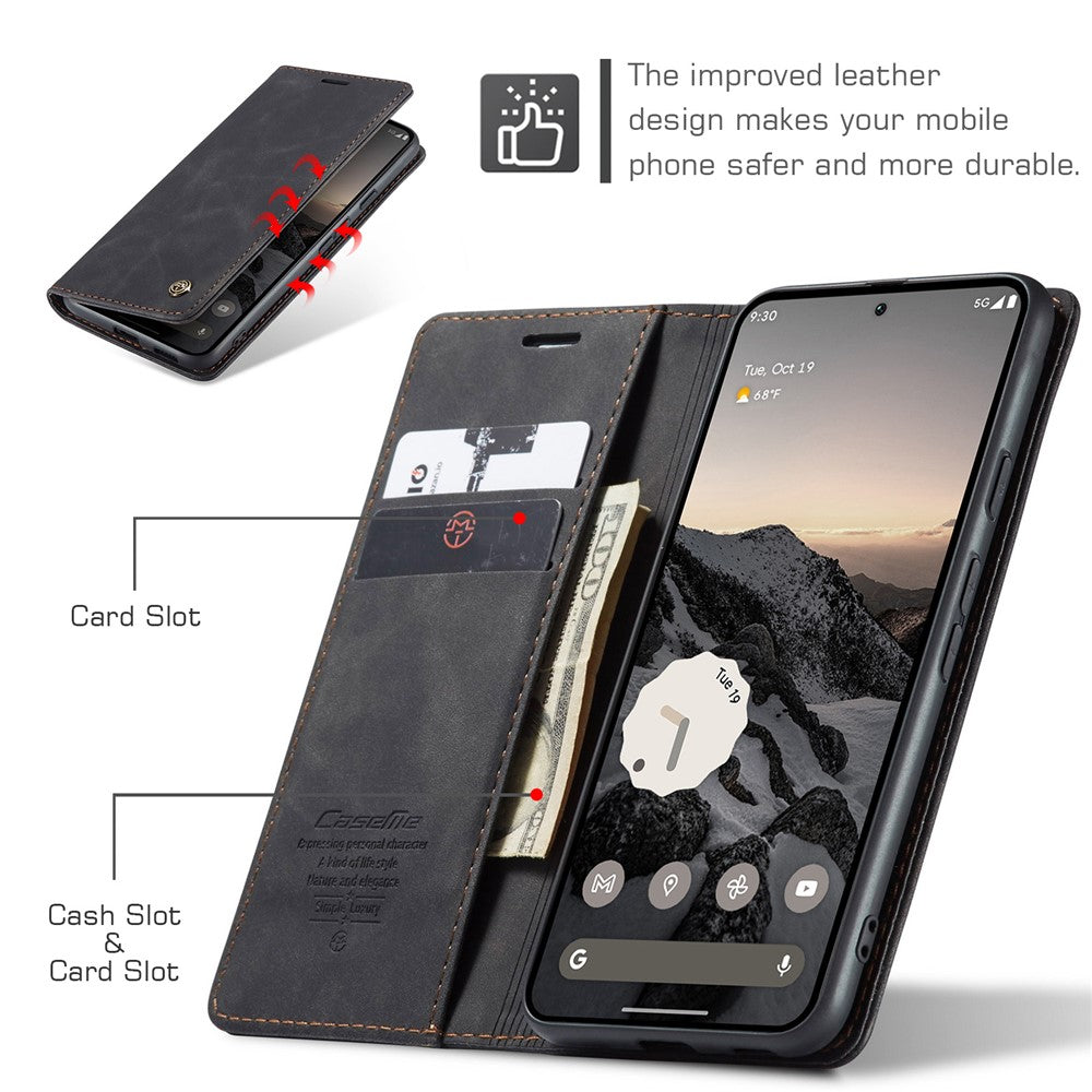 CASEME Handy Tasche für Google Pixel 9a Wallet 013 Series Klapp Hülle Business