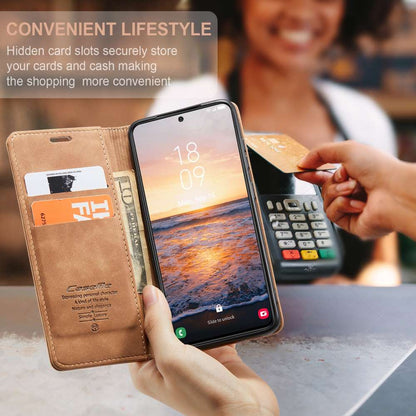 CASEME Handy Tasche für Samsung Galaxy S24 Wallet 013 Series Hülle Klapp Etui