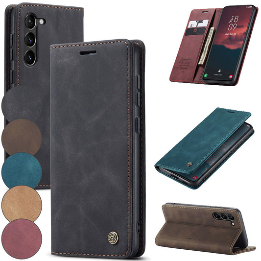 CASEME Handy Tasche für Samsung Galaxy S24 Wallet 013 Series Hülle Klapp Etui