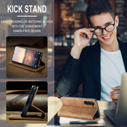 CASEME Handy Tasche für Samsung Galaxy S24 PLUS Wallet 013 Series Hülle Etui