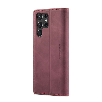 CASEME Handy Tasche für Samsung Galaxy S24 ULTRA Wallet 013 Series Hülle Etui