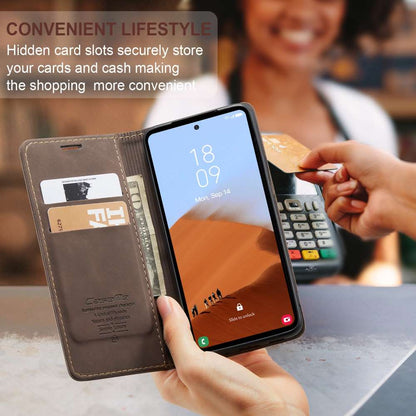 CASEME Handy Tasche für Samsung Galaxy S23 FE Wallet 013 Series Hülle Klapp Etui