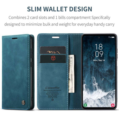 CASEME Handy Tasche für Samsung Galaxy S23 FE Wallet 013 Series Hülle Klapp Etui