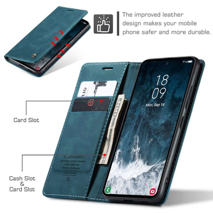 CASEME Handy Tasche für Samsung Galaxy S23 FE Wallet 013 Series Hülle Klapp Etui