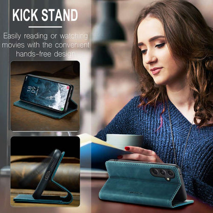 CASEME Handy Tasche für Samsung Galaxy S23 FE Wallet 013 Series Hülle Klapp Etui
