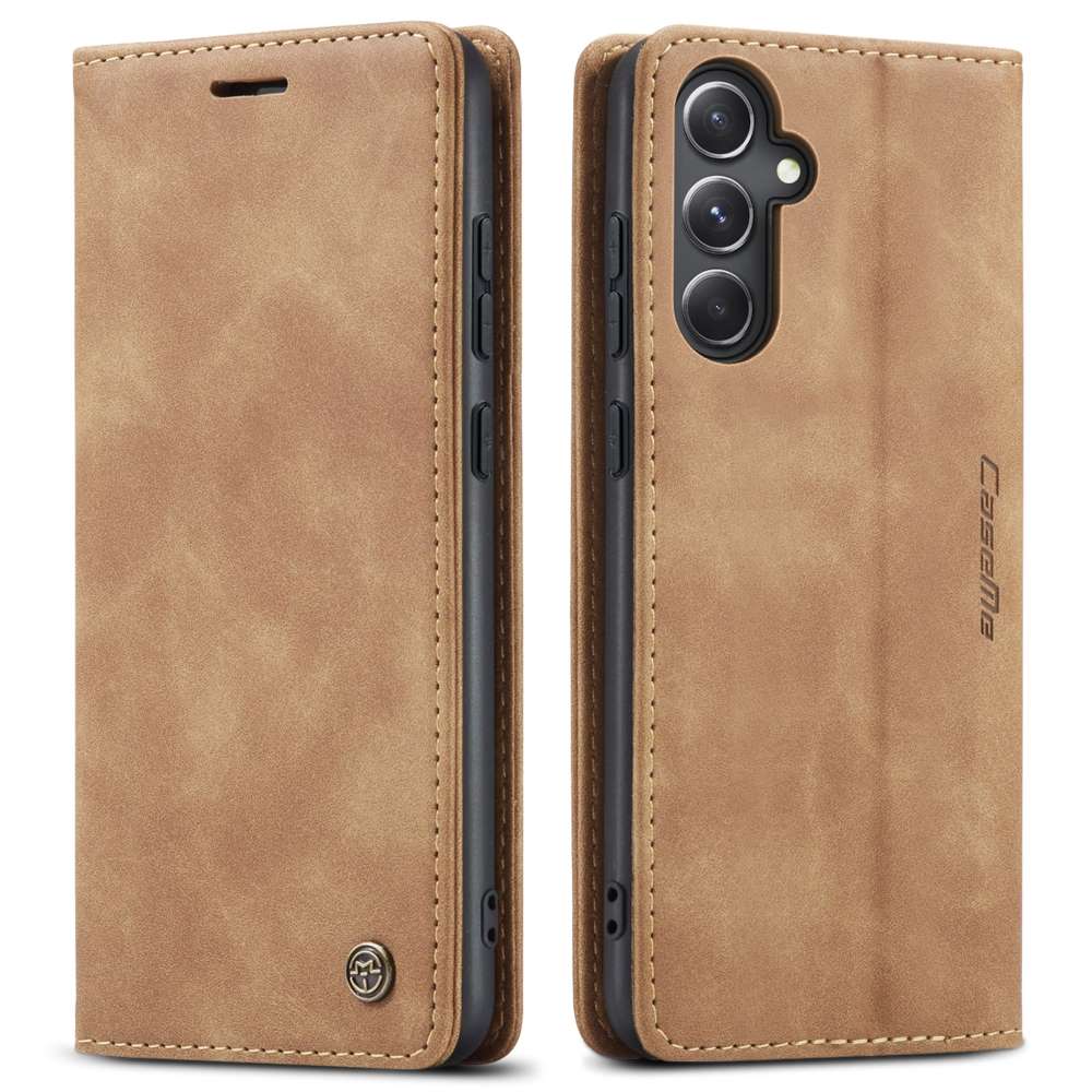 CASEME Handy Tasche für Samsung Galaxy S23 FE Wallet 013 Series Hülle Klapp Etui