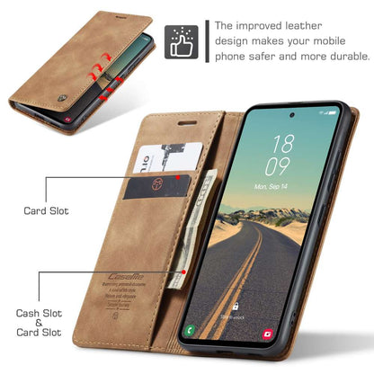 CASEME Handy Tasche für Samsung Galaxy S23 FE Wallet 013 Series Hülle Klapp Etui