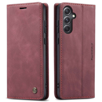 CASEME Handy Tasche für Samsung Galaxy S23 FE Wallet 013 Series Hülle Klapp Etui