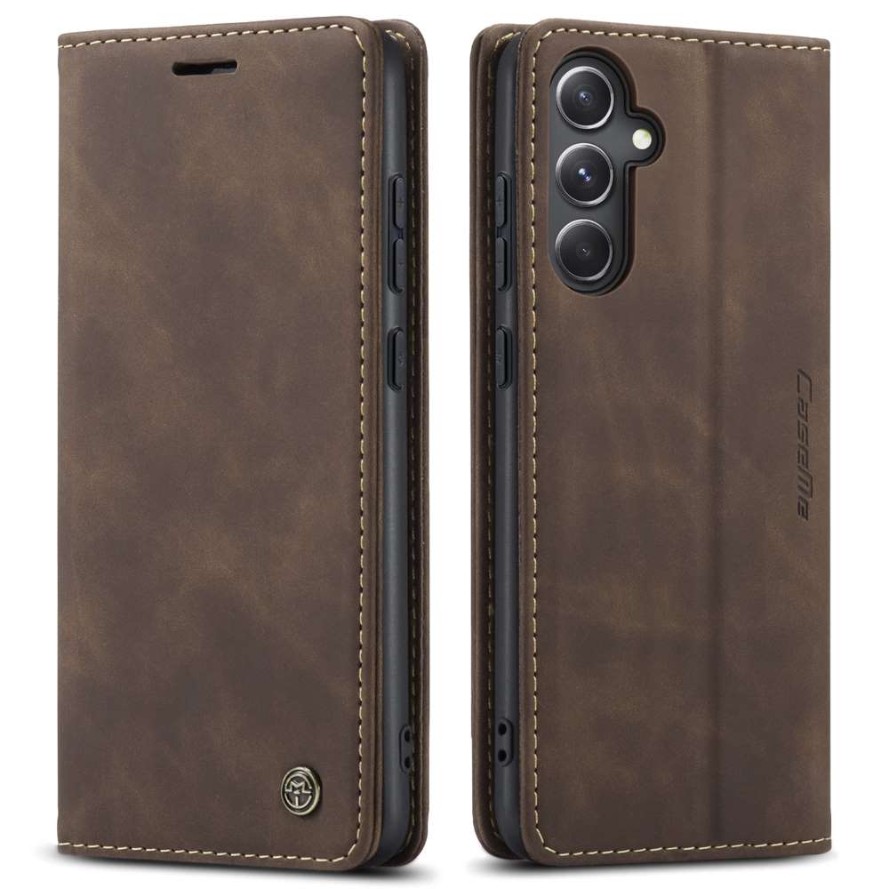 CASEME Handy Tasche für Samsung Galaxy S23 FE Wallet 013 Series Hülle Klapp Etui