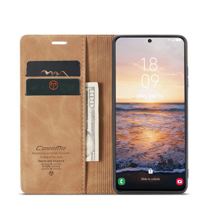 CASEME Handy Tasche für Samsung Galaxy S23 Wallet 013 Series Hülle Klapp Etui