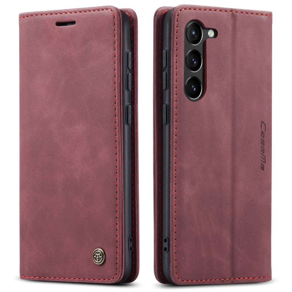 CASEME Handy Tasche für Samsung Galaxy S23 Wallet 013 Series Hülle Klapp Etui