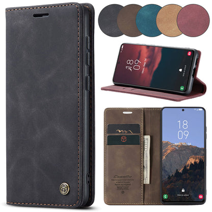 CASEME Handy Tasche für Samsung Galaxy S23 Wallet 013 Series Hülle Klapp Etui
