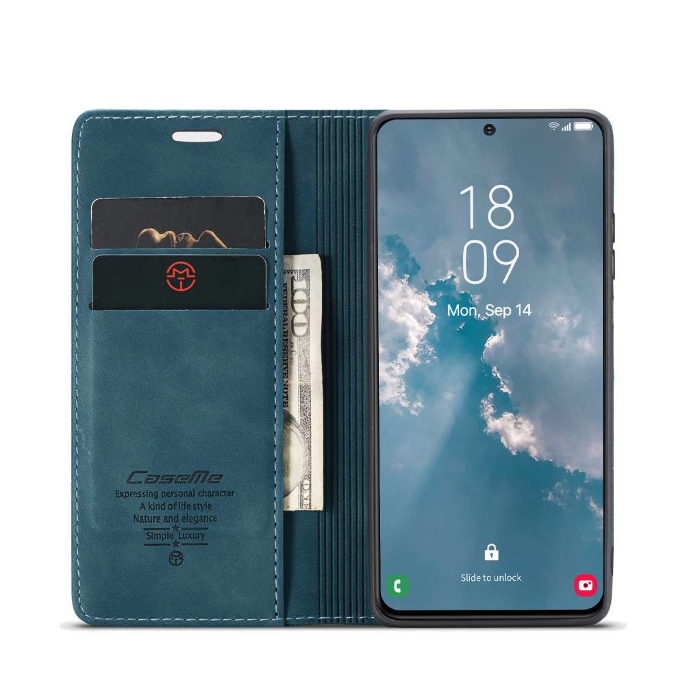 CASEME Handy Tasche für Samsung Galaxy S23 PLUS Wallet 013 Series Hülle Etui