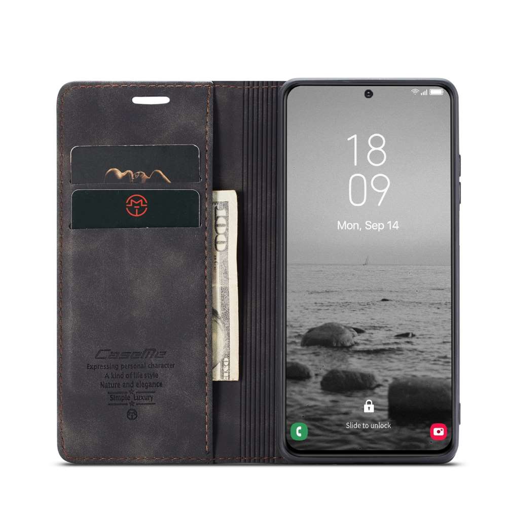 CASEME Handy Tasche für Samsung Galaxy S23 PLUS Wallet 013 Series Hülle Etui