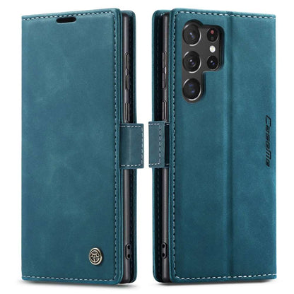CASEME Handy Tasche für Samsung Galaxy S23 ULTRA Wallet 013 Series Hülle Etui