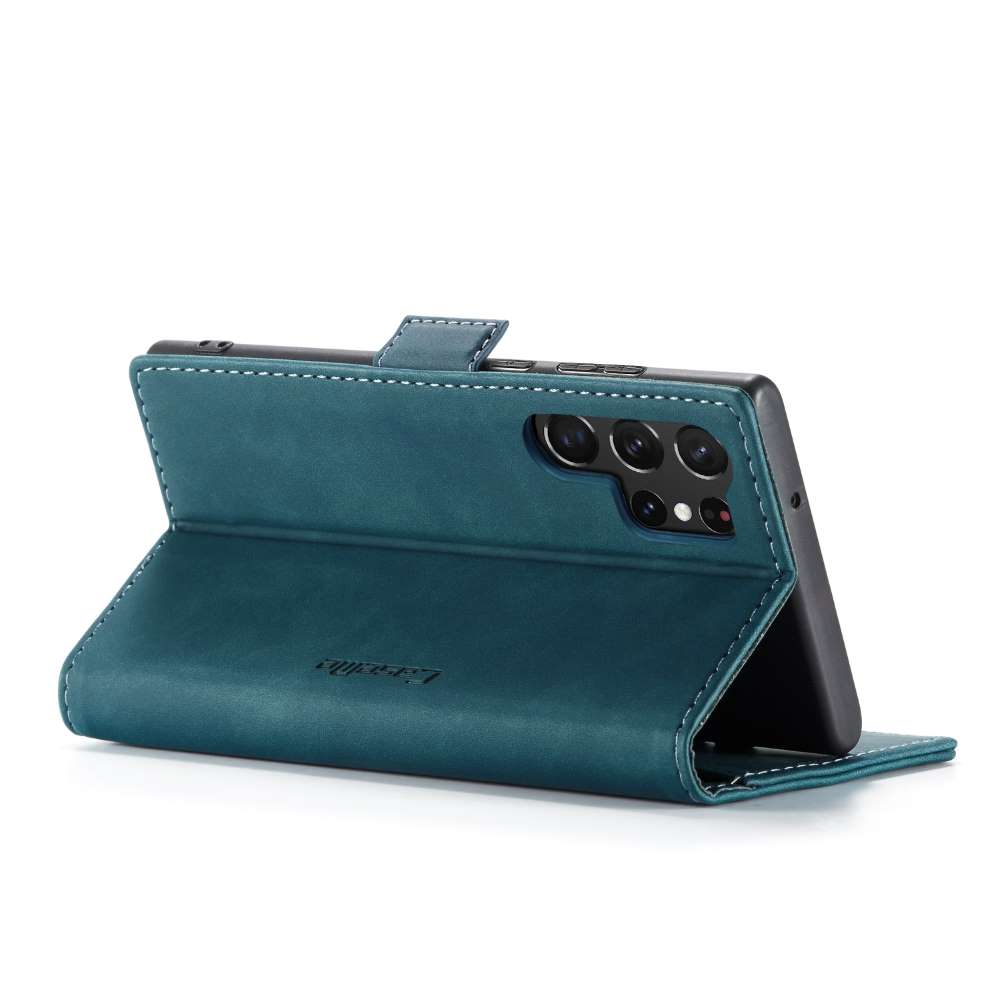 CASEME Handy Tasche für Samsung Galaxy S23 ULTRA Wallet 013 Series Hülle Etui