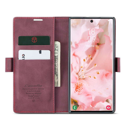 CASEME Handy Tasche für Samsung Galaxy S23 ULTRA Wallet 013 Series Hülle Etui