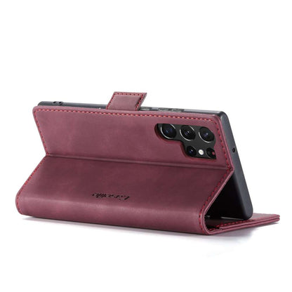 CASEME Handy Tasche für Samsung Galaxy S23 ULTRA Wallet 013 Series Hülle Etui