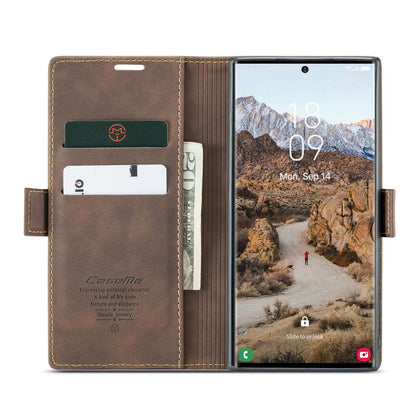 CASEME Handy Tasche für Samsung Galaxy S25 ULTRA Wallet 013 Series Hülle Etui
