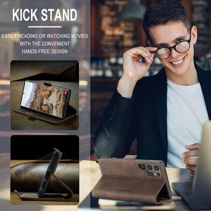 CASEME Handy Tasche für Samsung Galaxy S25 ULTRA Wallet 013 Series Hülle Etui