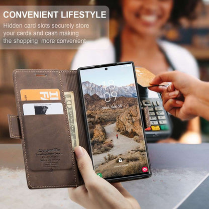CASEME Handy Tasche für Samsung Galaxy S25 ULTRA Wallet 013 Series Hülle Etui
