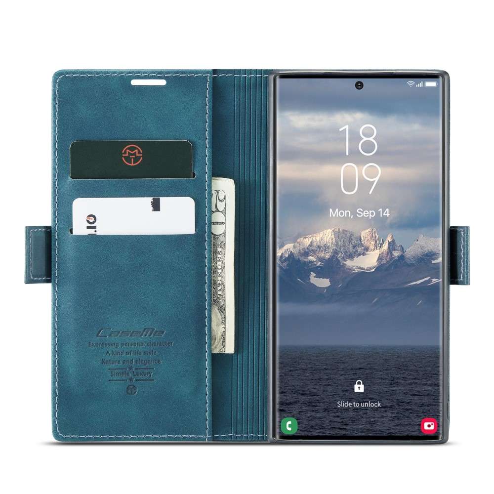 CASEME Handy Tasche für Samsung Galaxy S25 ULTRA Wallet 013 Series Hülle Etui