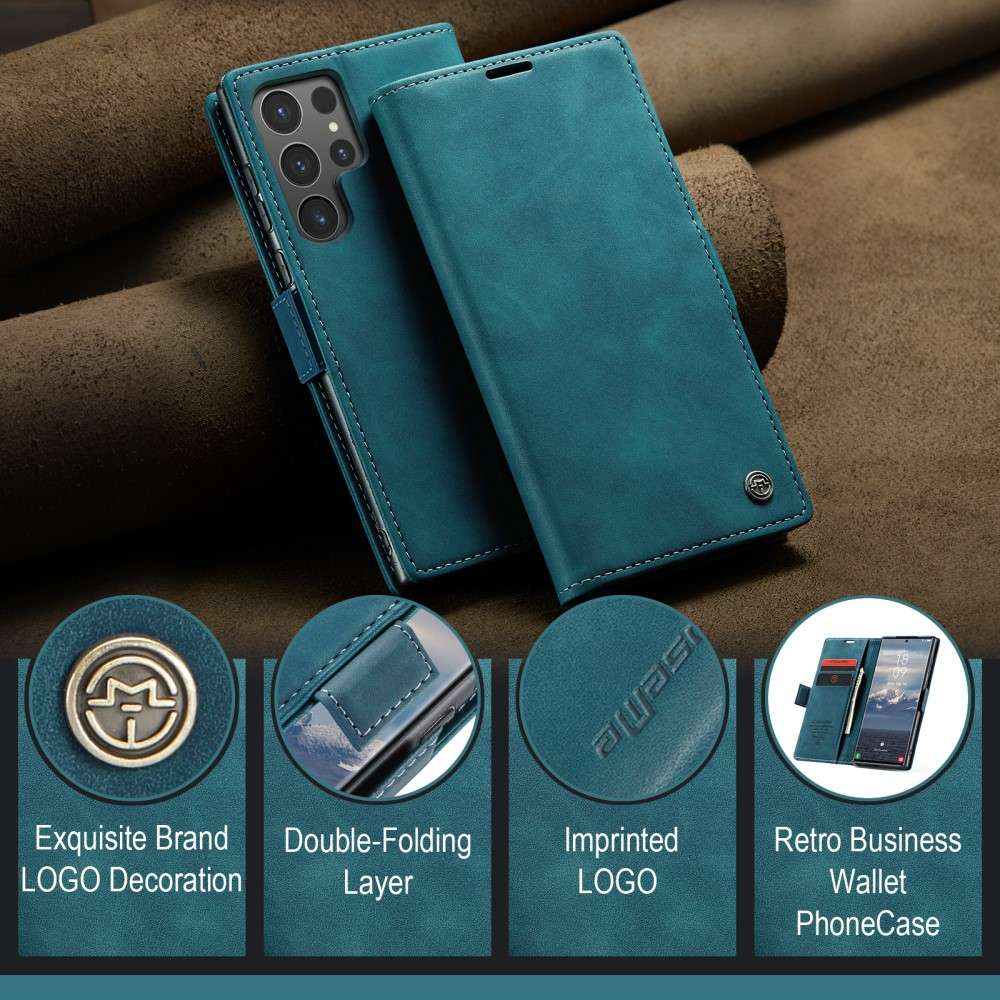 CASEME Handy Tasche für Samsung Galaxy S25 ULTRA Wallet 013 Series Hülle Etui