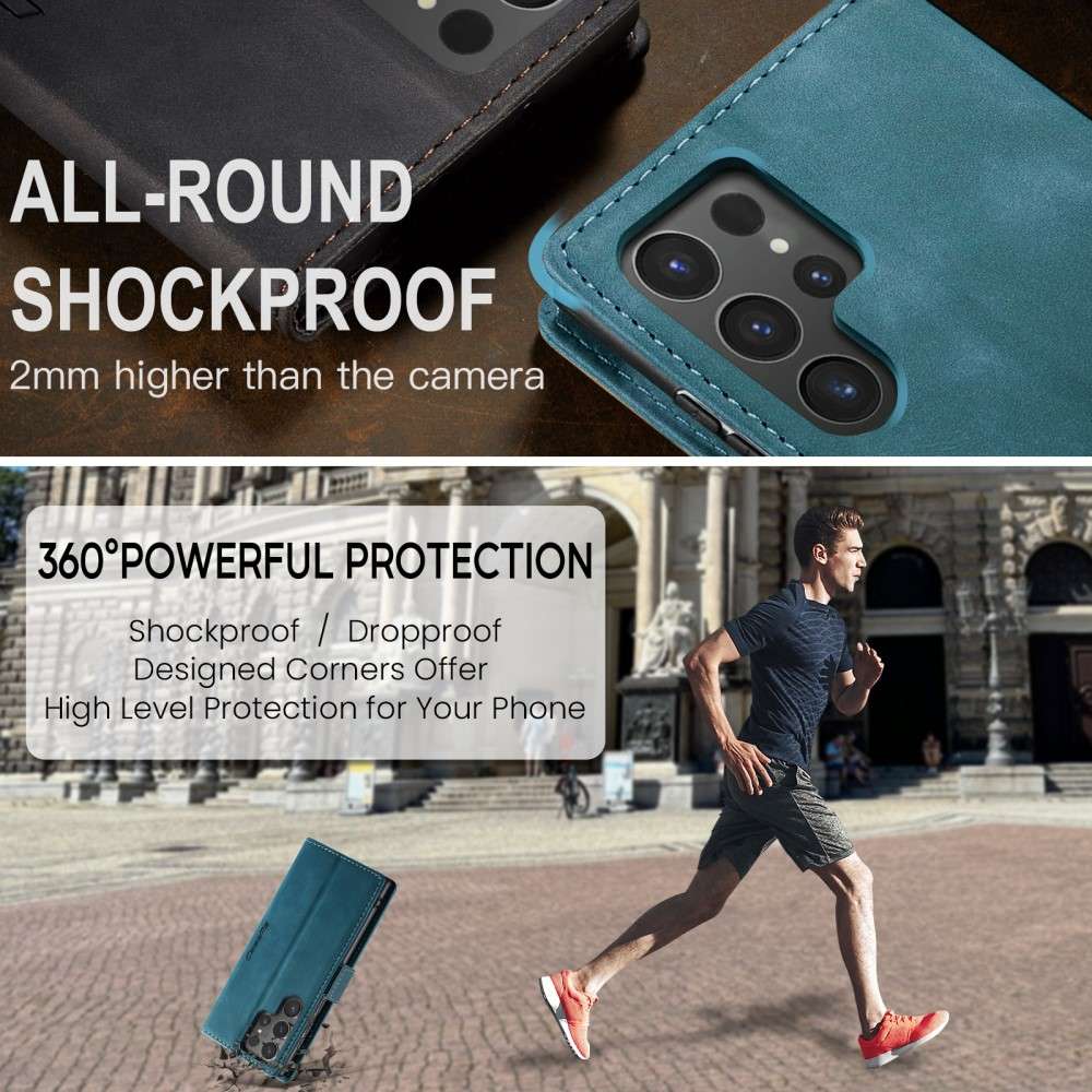 CASEME Handy Tasche für Samsung Galaxy S25 ULTRA Wallet 013 Series Hülle Etui