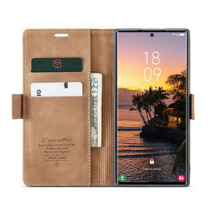 CASEME Handy Tasche für Samsung Galaxy S25 ULTRA Wallet 013 Series Hülle Etui