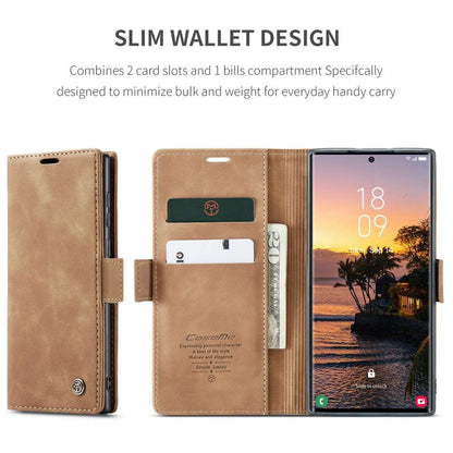 CASEME Handy Tasche für Samsung Galaxy S25 ULTRA Wallet 013 Series Hülle Etui
