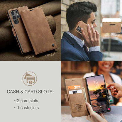 CASEME Handy Tasche für Samsung Galaxy S25 ULTRA Wallet 013 Series Hülle Etui