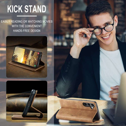 CASEME Handy Tasche für Samsung Galaxy S25 Wallet 013 Series Hülle Klapp Etui