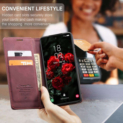 CASEME Handy Tasche für Samsung Galaxy S25 Wallet 013 Series Hülle Klapp Etui