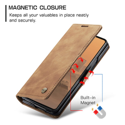 CASEME Handy Tasche für Samsung Galaxy Z Fold7 Wallet 013 Series Hülle Etui