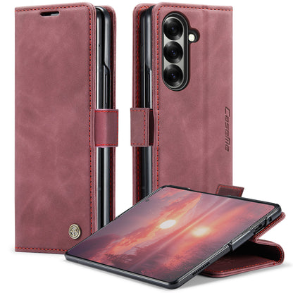 CASEME Handy Tasche für Samsung Galaxy Z Fold7 Wallet 013 Series Hülle Etui